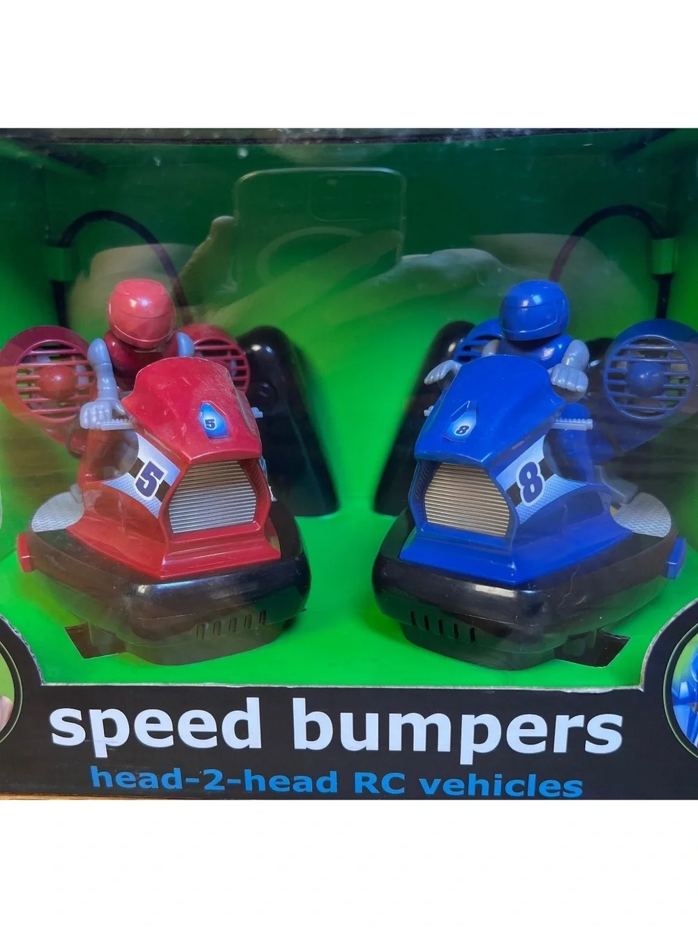 The Black Series Speed Bumpers Head-2-Head RC Vehicles - 2 Player Action